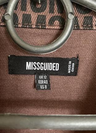 Джинсовая куртка джинсовка missguided2 фото