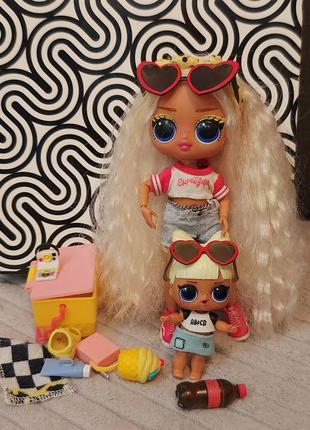 l. o. l. surprise tweens omg babysitting beach party rae sands spf q. t. 800