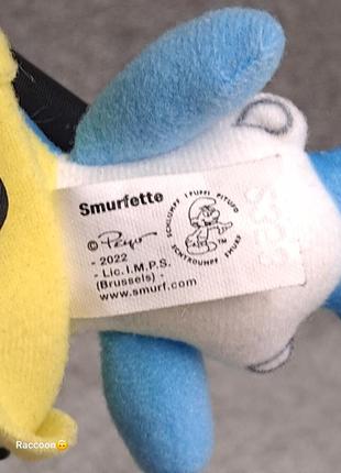 Мʼяка іграшка, смурф, willow, smurfette, lily, 2022,  smurf, mcdonalds, смурфет, верба, лілія6 фото