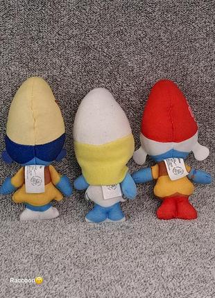 Мʼяка іграшка, смурф, willow, smurfette, lily, 2022,  smurf, mcdonalds, смурфет, верба, лілія2 фото