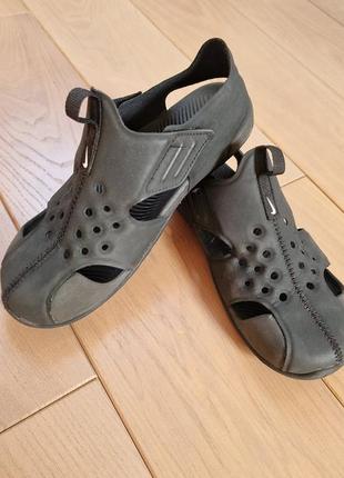 Аквашузы nike черные