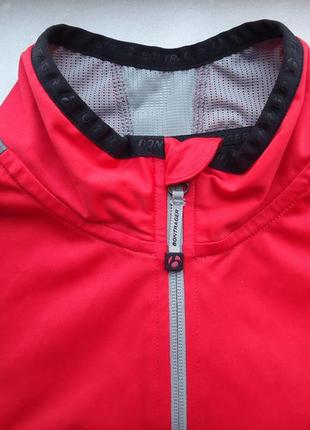 Велокуртка вітровка bontrager rxl windshell jacket red (l)5 фото