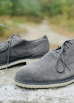Круті, легенькі чоловічі нубукові туфлі timberland