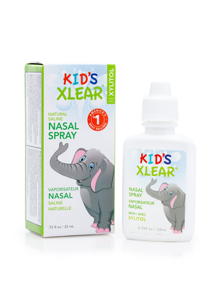 Xlear, kid's xlear, сольовий назальний спрей, 22 мл (0,75 рідк. унції)