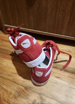 Puma suede red2 фото