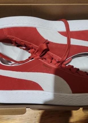 Puma suede red3 фото