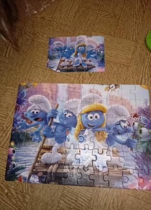 Пазли смурфіки