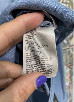 Сорочка 💙 h&m 7