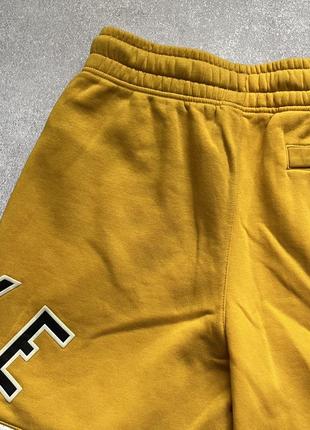 Шорты nike air big logo yellow shorts5 фото