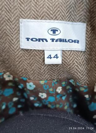 Шерстяной пиджак tom taylor3 фото