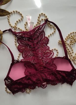 Victoria's secret pink 70a push up 32a бюстик бюстгальтер бралет2 фото