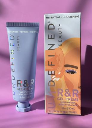 Гель крем з пептидами та керамідами  бренду undefined beauty r&r gel-crème