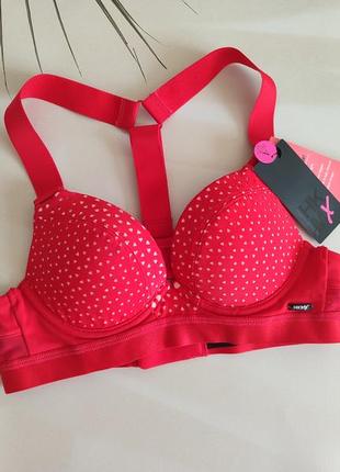 70a/32a push-up спортивний бюстгальтер топ пуш ап hkmx hunkemoller