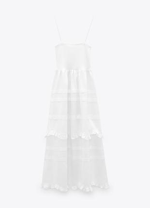 Zara белое платье,s4 фото