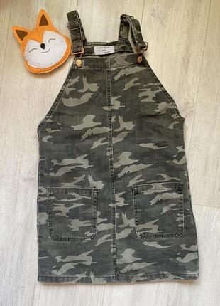 Сарафан new look джинсовий камуфляж