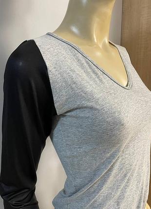 Сірий із чорним боді розмір m 4815б