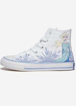 Акция 🎁 стильные детские кроссовки кеды converse kids chuck taylor star hi top frozen 2 essa vans sketchers2 фото