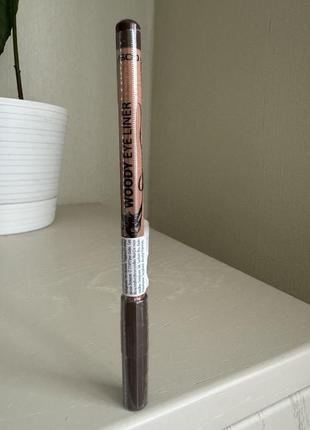 Водостійкий коричневий олівець для очей gosh4 фото