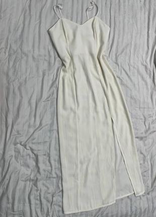 Платье длинное с разрезом2 фото