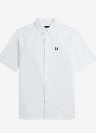 Рубашка мужская fred perry oxford shirt1 фото