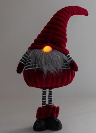 Фігурка з підсвіткою "червоний гном", 56 см elisey