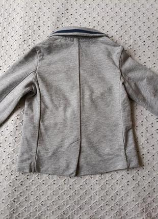 Жакет h&m трикотажный пиджак из хлопка для девочки2 фото