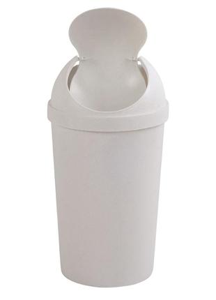 Пластиковое мусорное ведро с поворотной крышкой 12 л
