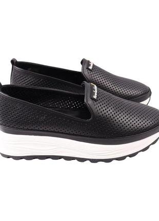 Туфли женские aquamarin черные натуральная кожа, 40