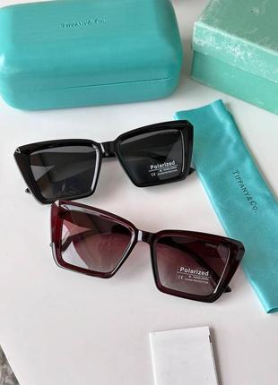 Солнцезащитные очки женские tiffany & co. polarized2 фото