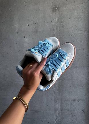Кросівки adidas campus 00s “putty grey preloved  blue”6 фото
