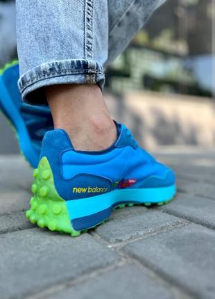 Чоловічі кросівки   new balance 327 blue5 фото