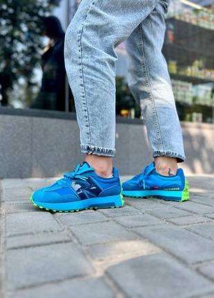 Чоловічі кросівки   new balance 327 blue2 фото