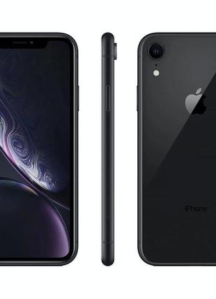 Apple iphone xr 64gb black neverlock (чорний)4 фото