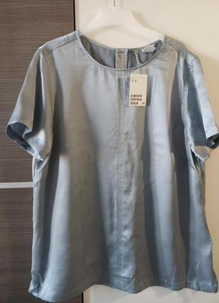 Блуза женская размер 42 шёлк h&amp;m3 фото