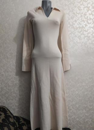 Роскошное трикотажное платье р.xs-s фирменное