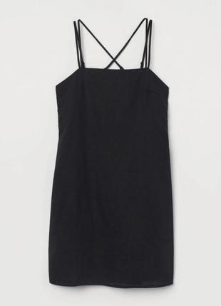 Сукня сарафан льняний h&m