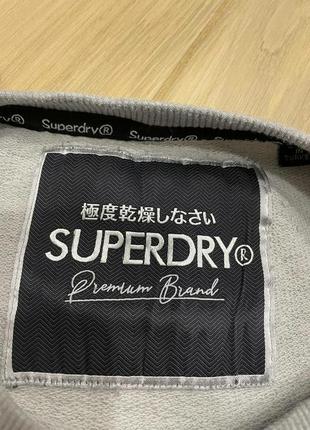 Акция 🎁 стильное спортивное трикотажное платье superdry серого цвета guess uniqlo6 фото