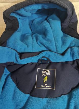 Фирменная немецкая куртка kike&amp;koko.размер 92.(1,5-2роки).4 фото