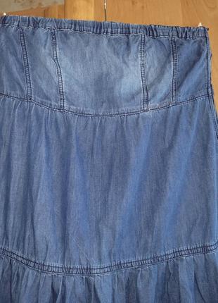 Жіночий джинсовий сарафан без брителей від liu jeans туніс р s-м6 фото