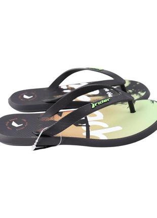 В'єтнамки чоловічі rider чорні резинові, 45