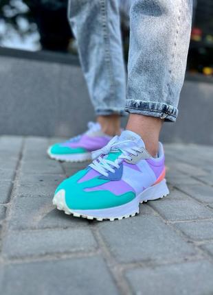 Женские кроссовки new balance 327 multicolour &lt;unk&gt; ню беленс 3272 фото