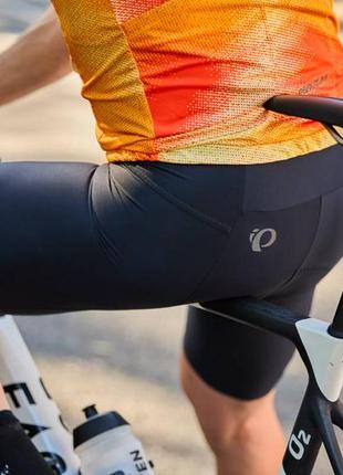 Велошорты длинные черные памперс pearlizumi