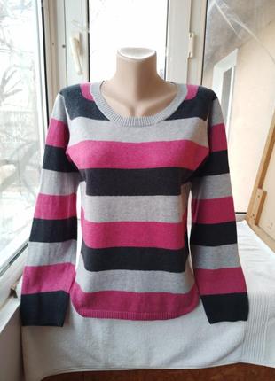 Брендовый шерстяной свитер джемпер пуловер шерсть2 фото