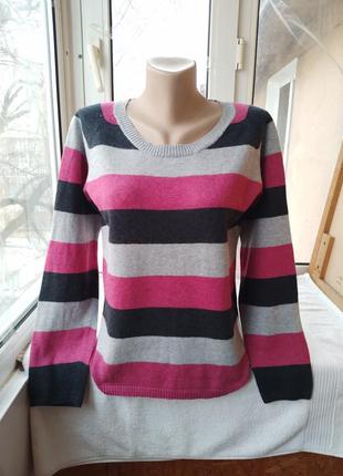 Брендовый шерстяной свитер джемпер пуловер шерсть3 фото