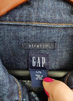 Шикарний джинсовий піджак, куртка gap3 фото