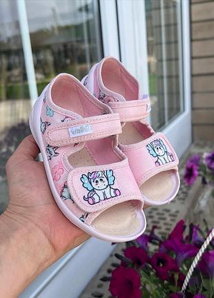 Тапки открытые тапочки текстильные сандали босоножки