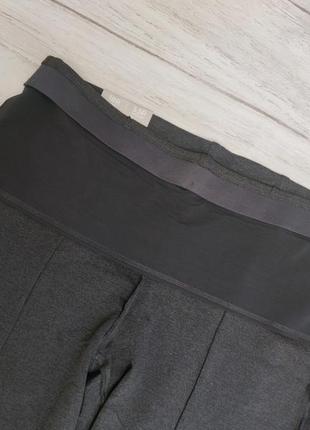 Женские брюки понте chicos juliet straight-lead graphite heather grey4 фото
