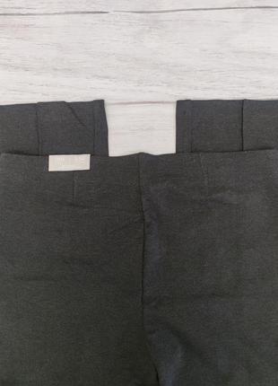 Женские брюки понте chicos juliet straight-lead graphite heather grey6 фото