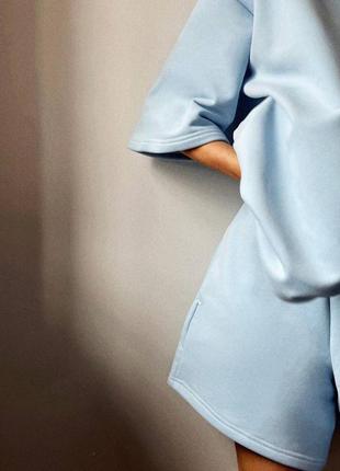 Качественный стильный костюм женский шорты и футболка, петля туречевица, качественная ткань9 фото