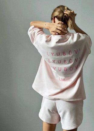 Качественный стильный костюм женский шорты и футболка, петля туречевица, качественная ткань7 фото